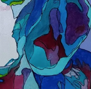 Elena Galimberti (XXI) - Blue dog