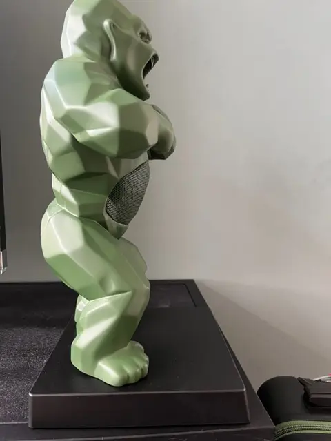 Richard Orlinski (1966) - KIWIKONG GREEN KAKI EDITION LIMITEE Avec Valise