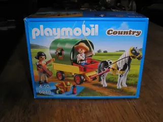 Playmobil 6948 - de picknick met de ponywagen.