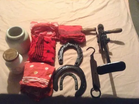 Uit de goede ouwe tijd voor verzamelaars, hoefijzers