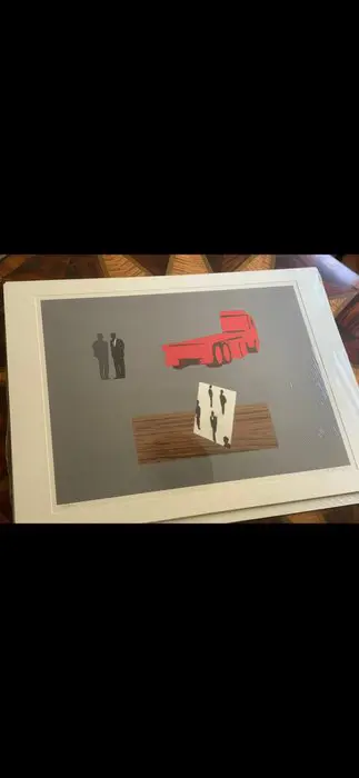 Peter Bes (1945) - Set van 4 zeefdrukken