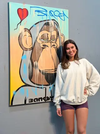 Dillon Boy (1979) - DBoy x Banksy vs Bored Ape Yacht Club - No Reserve