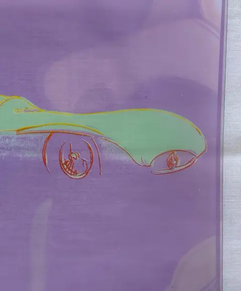 Andy Warhol & Rosenthal - Mercedes (Silver Arrow violette)