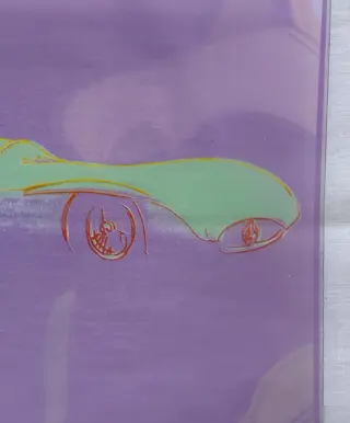 Andy Warhol & Rosenthal - Mercedes (Silver Arrow violette)