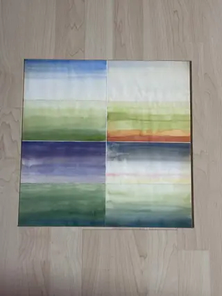 Jan Slothouber (1918-2007) - 4 Frieslandschappen