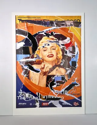 Mimmo Rotella (1918-2006) - Omaggio a Marilyn (A Tribute to Marilyn)