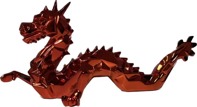 Richard Orlinski (1966) - Red dragon
