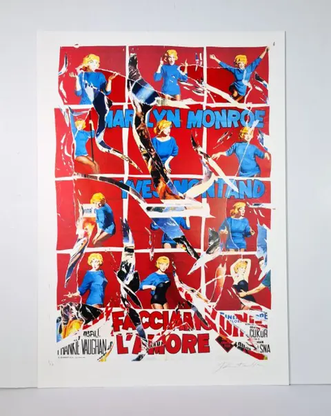 Mimmo Rotella (1918-2006) - Facciamo l'Amore