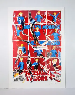 Mimmo Rotella (1918-2006) - Facciamo l'Amore