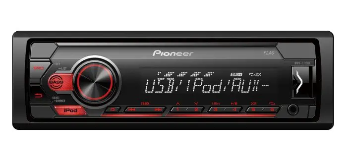 Aanbieding augustus Pioneer radio MVHS110UI 4x50w