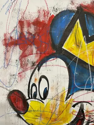 Freda People (1988-1990) - Mickey Mouse And Basquiat