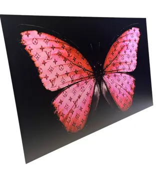 AmsterdamArts - LV butterflies & diamonds