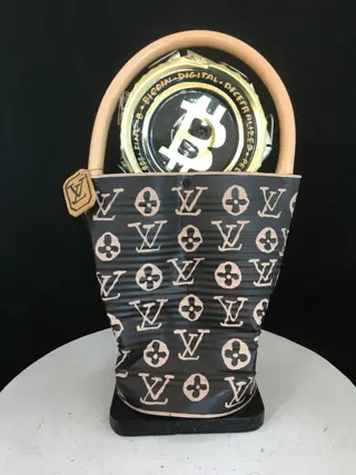 Norman Gekko (XX-XXI) - Crushed Louis Vuitton with Bitcoin
