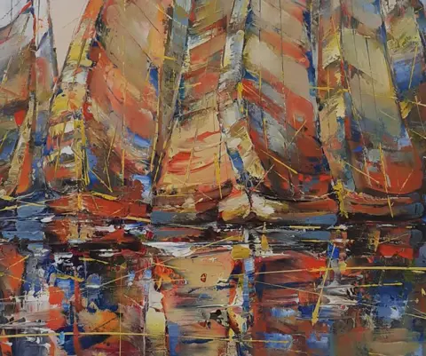 Janusz Kik (1956) - Sailing Meeting (Réunion de Voiles) XXL