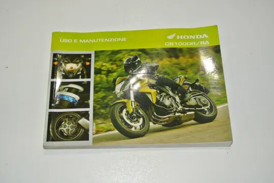 INSTRUCTIEBOEKJE Honda CB 1000 R 2008 - 2016