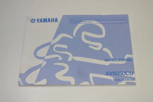 INSTRUCTIEBOEKJE Yamaha XVS 1300 Midnight Star 2007 - 2014