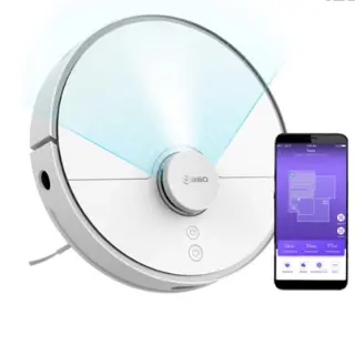 360 S5 Smart Robot Vacuum Cleaner 2000Pa Suction LDS