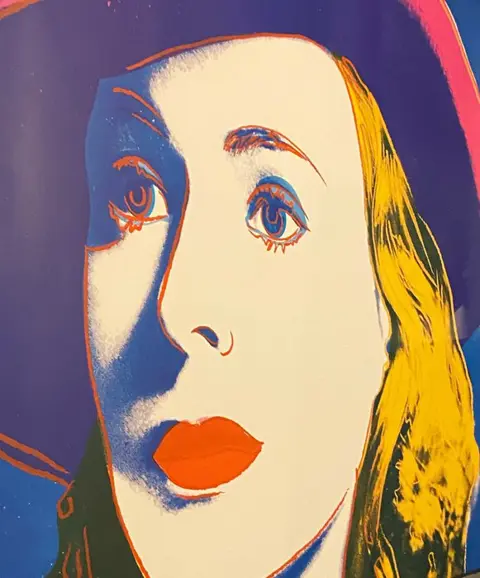 Andy Warhol (after) - Ingrid Bergman with hat