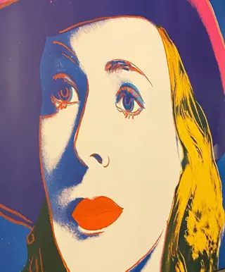 Andy Warhol (after) - Ingrid Bergman with hat