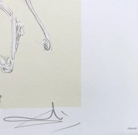 Salvador Dalí (after) - Pégase - Les Chevaux de Dali
