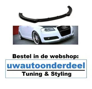 Maxton Design Audi A3 8P Spoiler Splitter Lip S3 Tsi Tdi