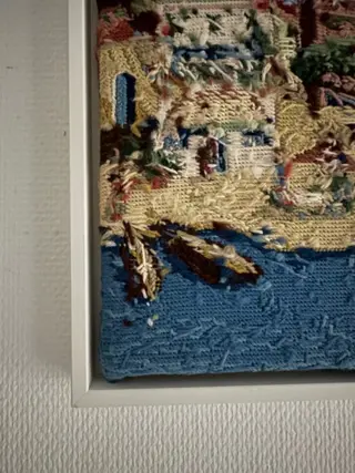 Rob Scholte (1958) - Landschap met figuren op het strand