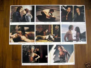 QUEEN OF THE DAMNED USA lobbycard set.