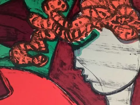 Corneille (1922-2010) - Femmes dans un jardin