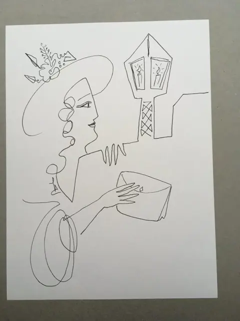 André Castinel (1934-2021) - 10 drawings