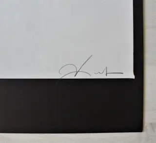 Günther Uecker (1930) - Entwicklung eines Kunstwerkes-Fotoumwandlung 1981