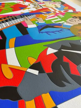 Ugo Nespolo (1941) - I 4 Miti