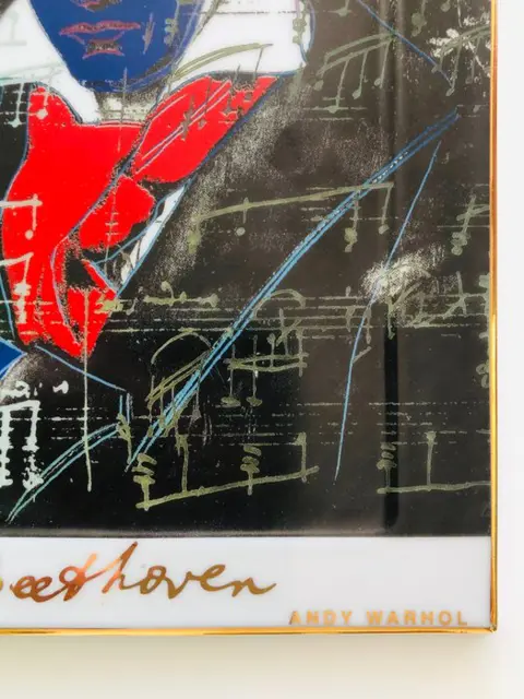 Andy Warhol (1928-1987) - Ludwig van Beethoven (Blue edition)