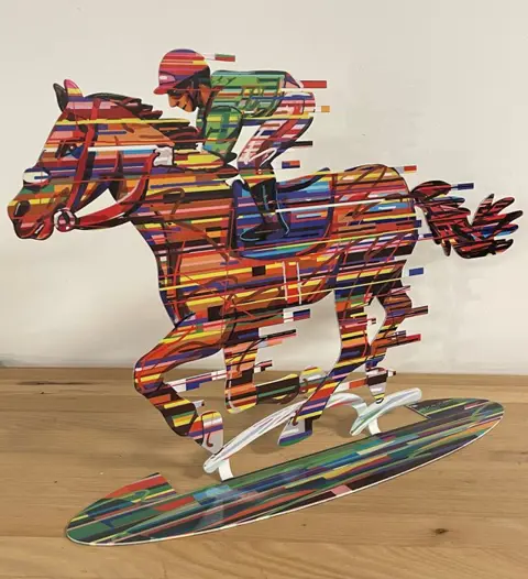 David Gerstein (1944) - Jockey Horse Racer
