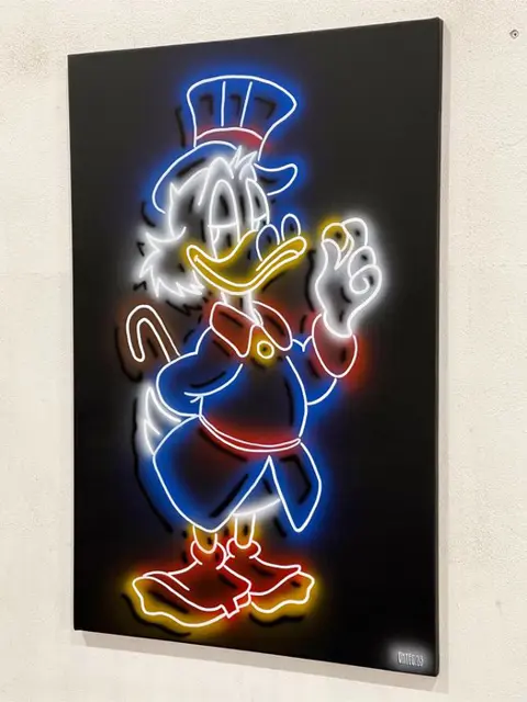 Okyes (1987) - Uncle Scrooge Neon Coin