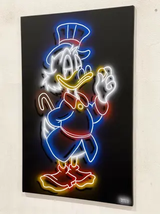 Okyes (1987) - Uncle Scrooge Neon Coin