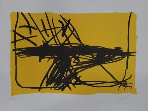 Antoni Tapies (1923-2012) - "Fregoli"