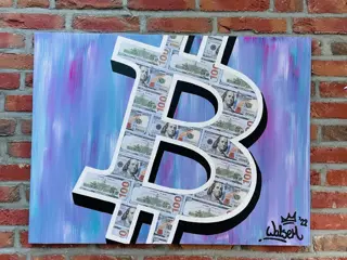 Xavier Van Walsem - Bitcoin logo money