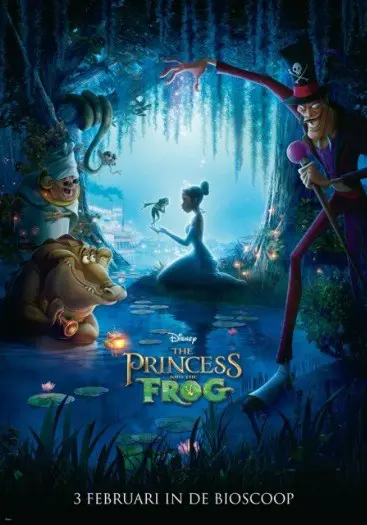 THE PRINCESS AND THE FROG filmposter.