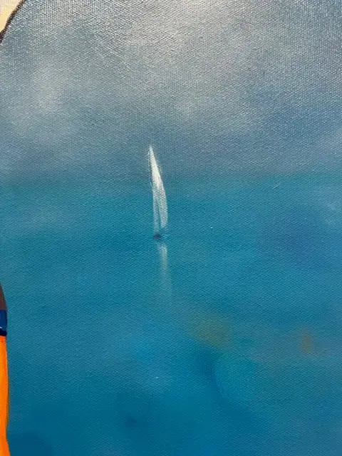 Jacek Wierba (1959) - Lonely white sail