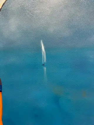 Jacek Wierba (1959) - Lonely white sail