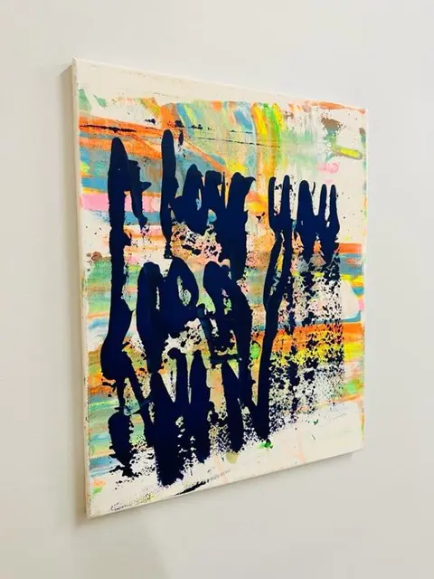 Karl Lagasse (1981) - TABLEAU - I LOVE YOU LORD -Oeuvre exposition Austin Texas USA 2023