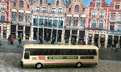 Spelersbus van SV Werder Bremen Herpa. HO