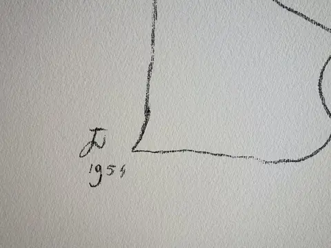 Jean Cocteau (1889-1963) - Visages entremêlés