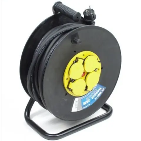 Kabelhaspel rubber 25 meter