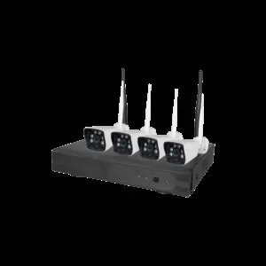Nivian systeem met 4 draadloos 2MP camera's