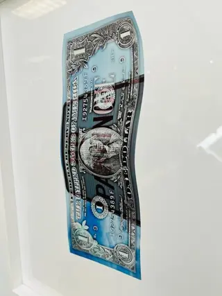 Karl Lagasse (1981) - TABLEAU - ONE DOLLAR KL11 - Vendu sans prix de réserve