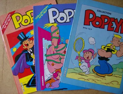 Popeye collection album italiaans adv6335