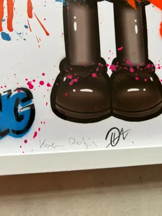 Koen Betjes (1992) - Rebellious Kaws x PopArt x Bombhugger (brown version)