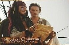 Pirates of the Caribbean : Dead Man ' s Chest lobbycard set