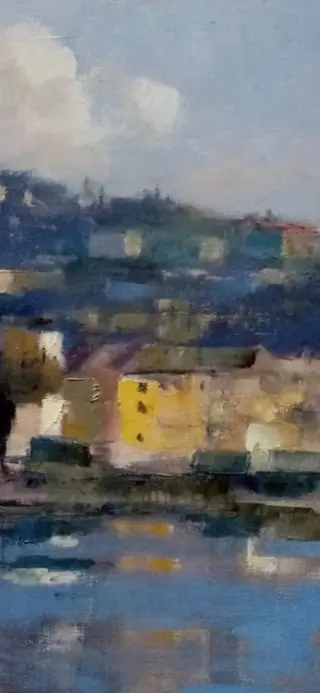 Walter Marchese (1958) - Rapallo il castello sul mare